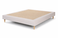 🛏️ Cama AROA – Base francesa con Patas de Madera