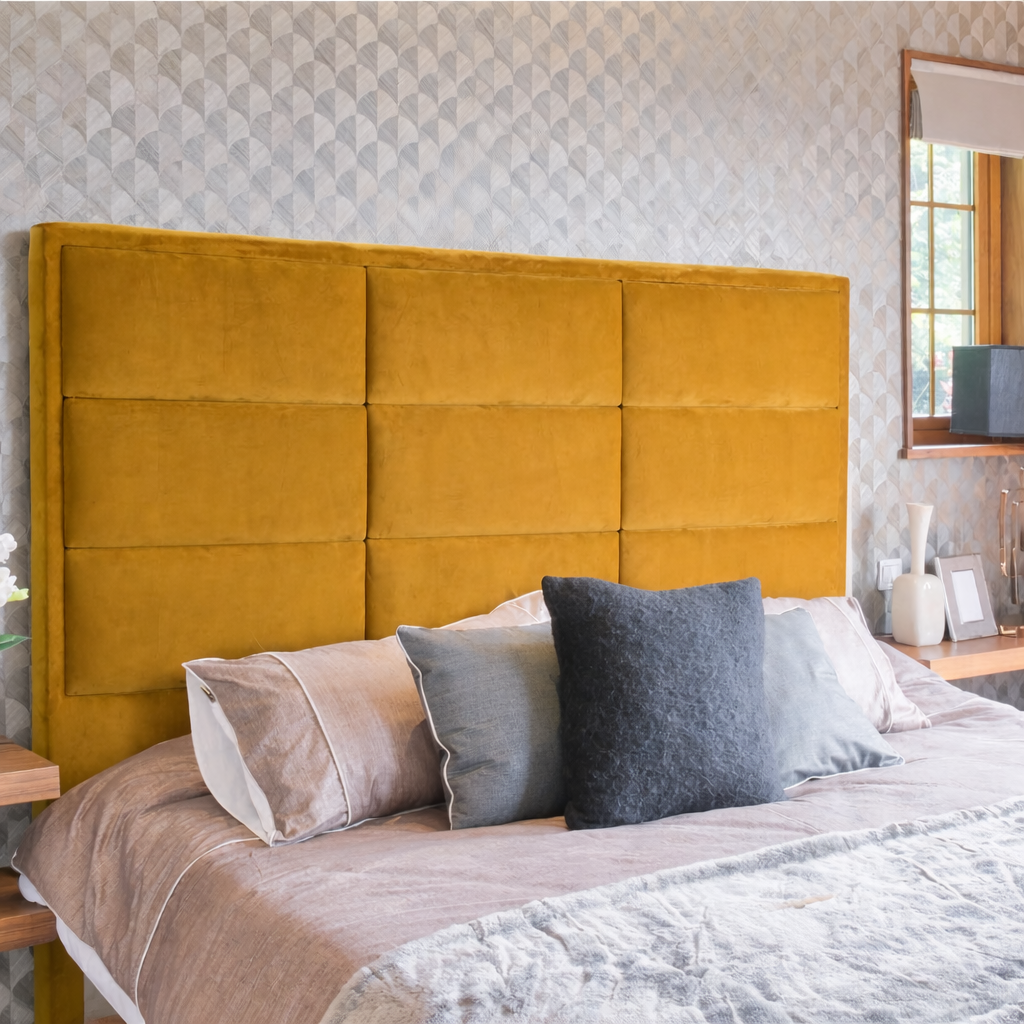 🛏️ Cabecero TÚNEZ – Diseño Tapizado Moderno