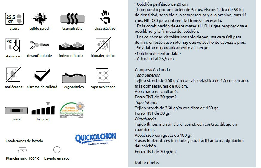 5021 COLCHON VISCOELASTICA 25 CM (Copia)