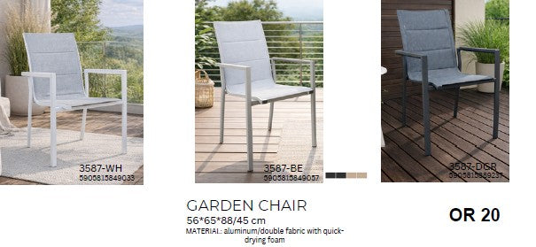 7358700 SILLA JARDIN EN TEXTILENE