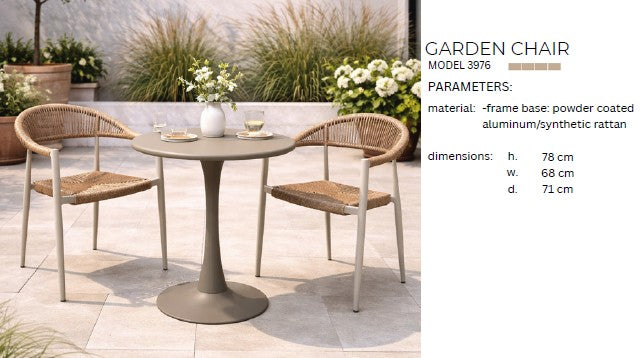 SILLA JARDIN RATTAN SINTETICO 7397600