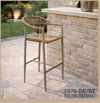 TABURETE BAR RATTAN SINTETICO 7397800