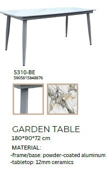 MESA JARDIN TAPA CERAMICA 7531000
