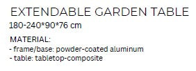 MESA JARDIN EXTENSIBLE 7852200
